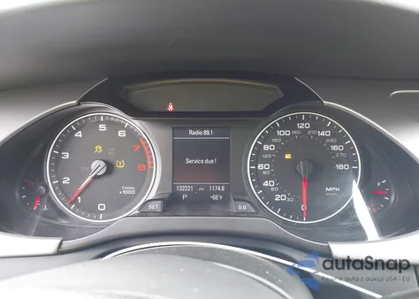 2009 Audi A4 2.0T Premium from USA, damaged, VIN WAUSF78K59N034681